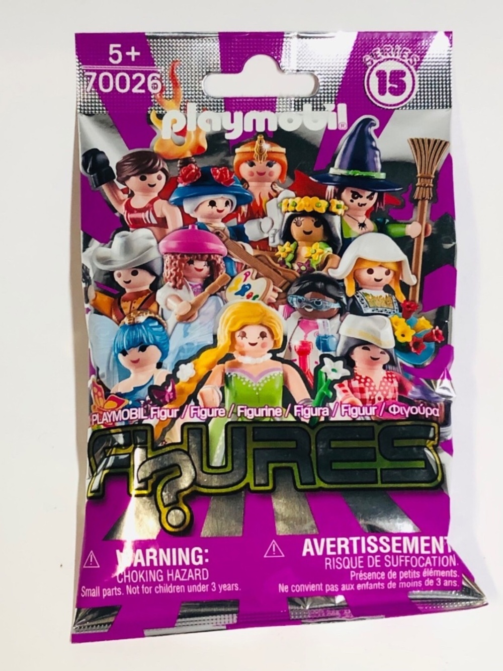 NEW Playmobil Figures Blind Bag Series 15 Purple